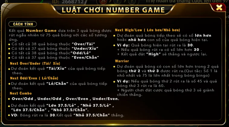 Hướng Dẫn Chơi Number Game Tại HitClub Mang Lại Tỷ Lệ Thắng Cực Cao