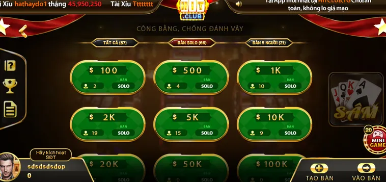 Bí Quyết Chơi Sâm Lốc Tại HitClub Ăn Tiền Thật Hiệu Quả Cho Người Mới
