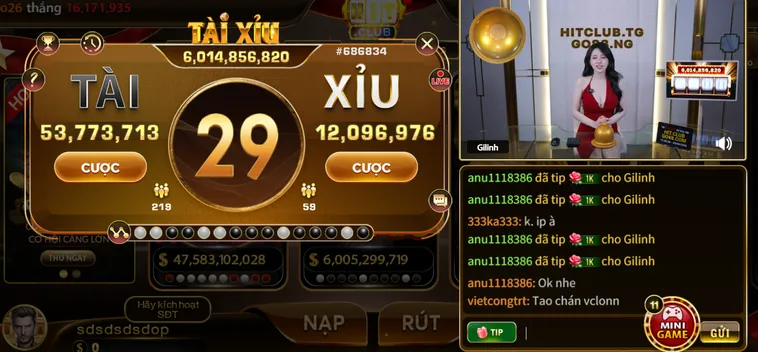 Bí Quyết Chơi Tài Xỉu Livestream Tại HitClub Thắng Lớn Từ Kinh Nghiệm Cao Thủ