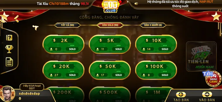 Kinh Nghiệm Chơi Tiến Lên Miền Nam Tại HitClub Giúp Bạn Thắng Lớn Mỗi Ngày